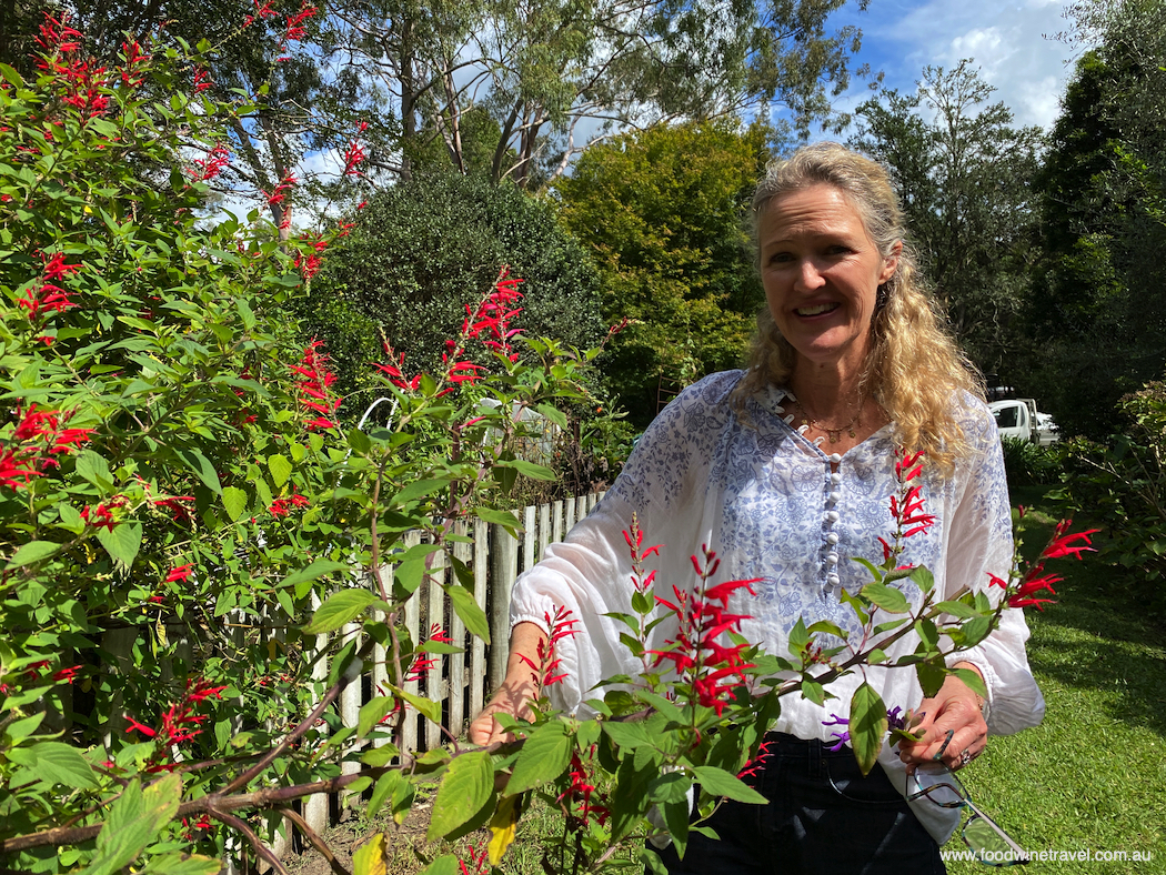 Firescreek owner Nadia O’Connell grows more than 40 botanicals.