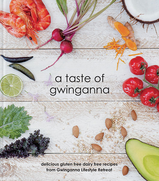 A Taste of Gwinganna cookbook.