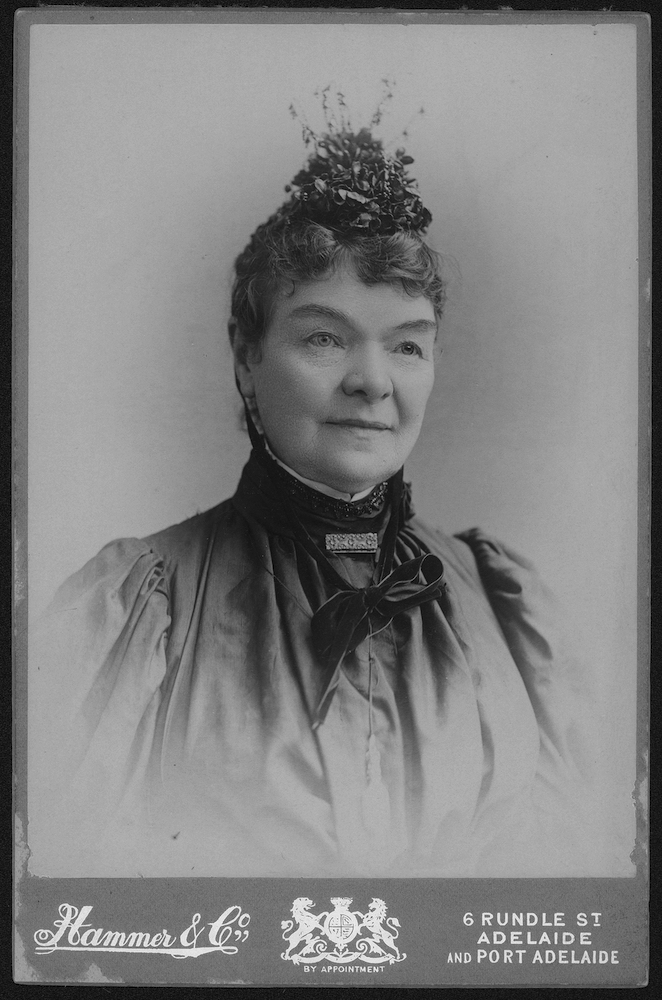 Mary Lee was instrumental in achieving women's suffrage. Photo reproduced from Irish Women in the Antipodes.