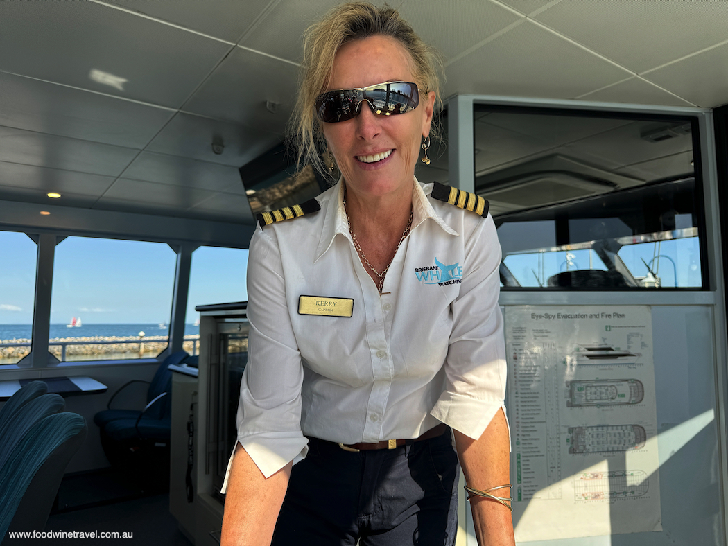 Brisbane Whale Watching Captain Kerry Lopez