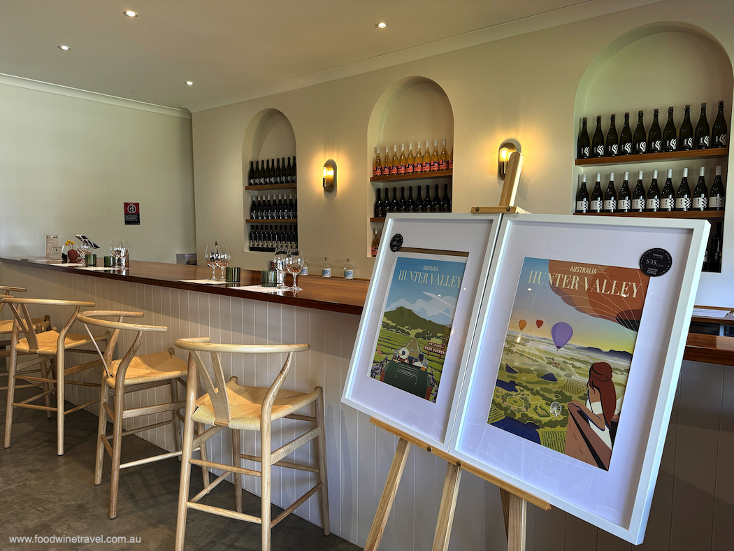 The cellar door at Emma's Cottage showcases Alter Wines.