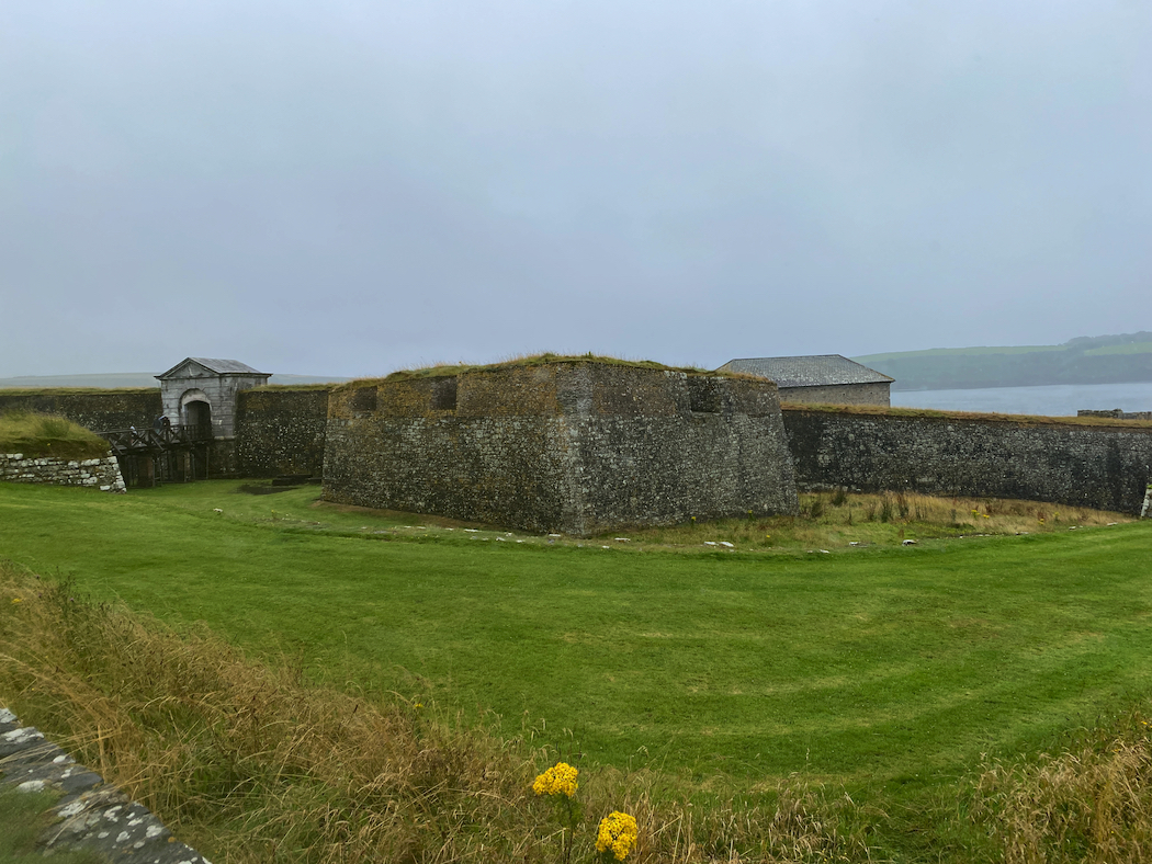 Charles Fort in Kinsale has a gory history and is scarier on a bleak day.