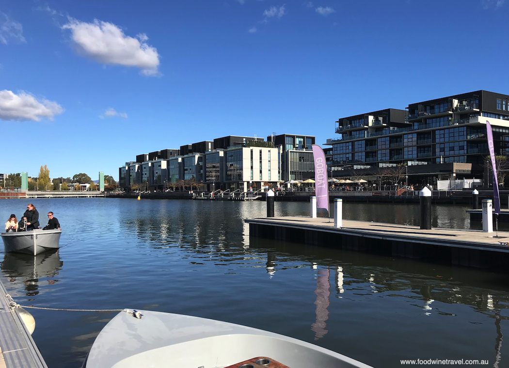 Seeing Canberra from the water is easy with a GoBoat. 