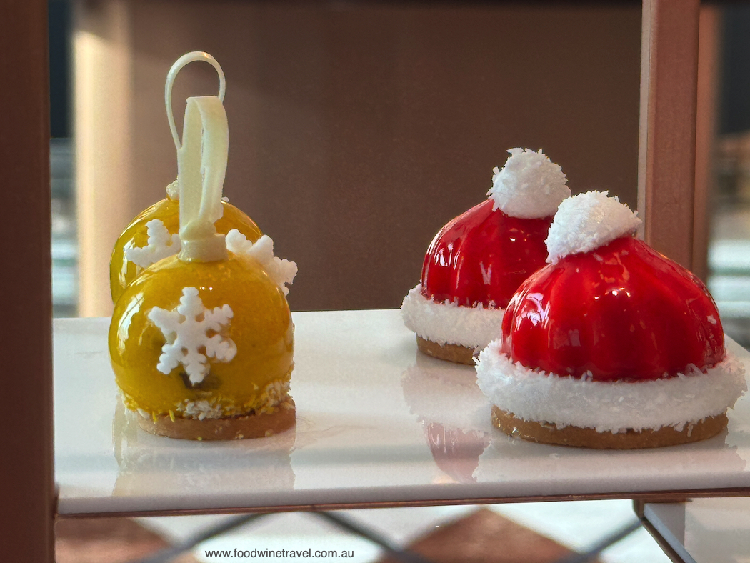 Waldorf Astoria Dubai afternoon tea Santa sweets