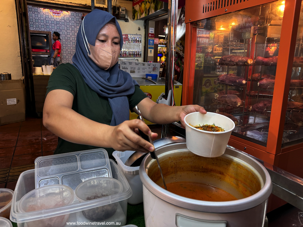 Melaka Jonker Walk night market Laksa